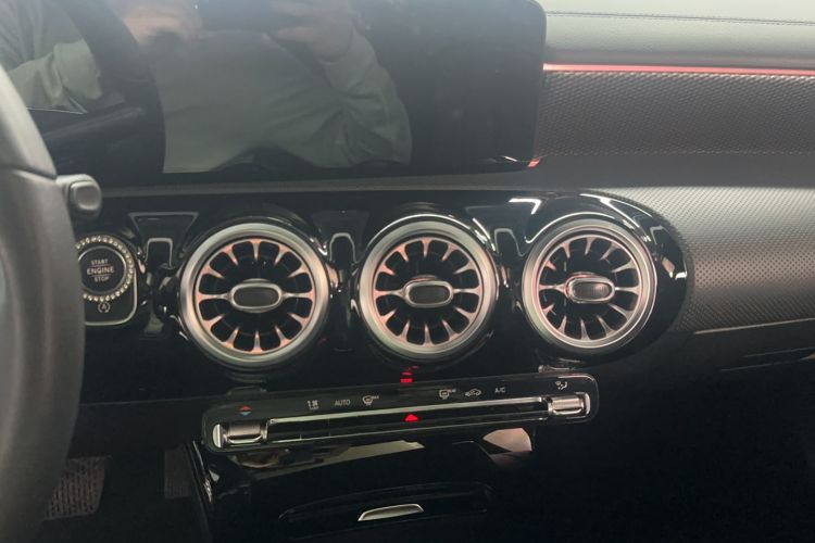 Used Mercedes-Benz A-Class 2021 A 200 L Sport Sedan Dynamic Model Audio And AC Panel