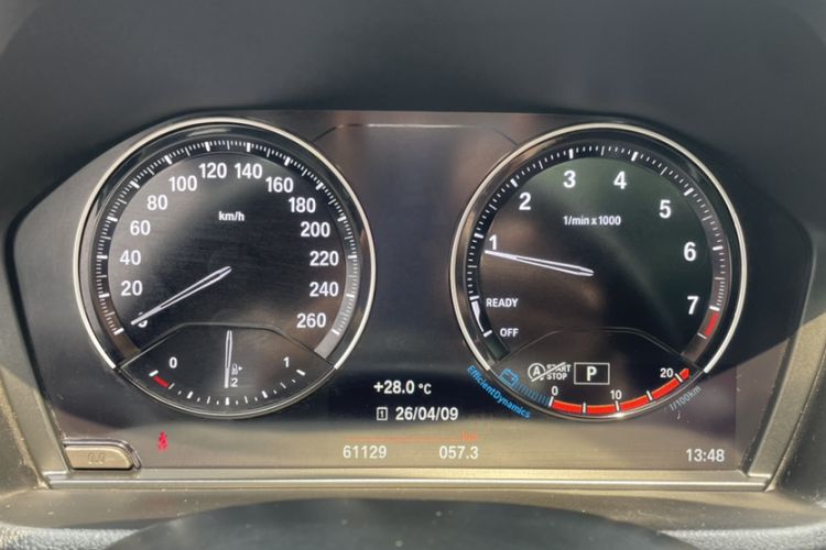 Used BMW X1 2021 Restyled sDrive25Li Leading Edition Odometer Close Up