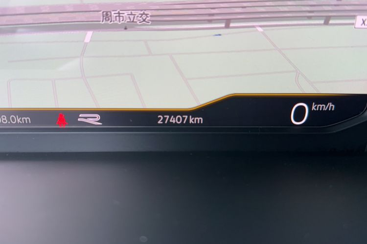 Used Volkswagen Tiguan L 2024 Outstanding Model 330TSI Automatic Two-Wheel Drive R-Line Dragon Glory Edition Odometer Close Up