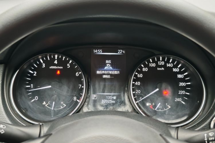 Used Nissan Qashqai 2023 Classic 2.0L CVT XV Comfort Edition Odometer Close Up