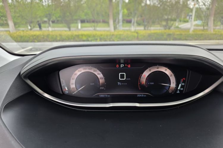 Used Peugeot 4008 2018 350THP Elite Edition Odometer Close Up
