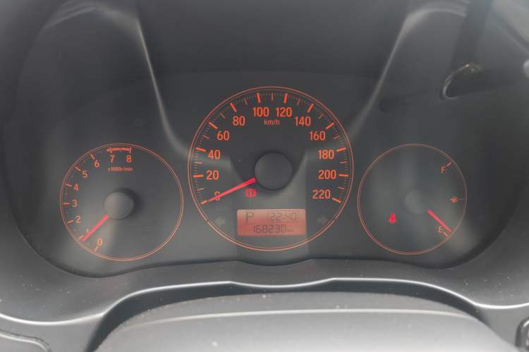 Used Honda City 2015 1.5L CVT Comfort Version Odometer Close Up