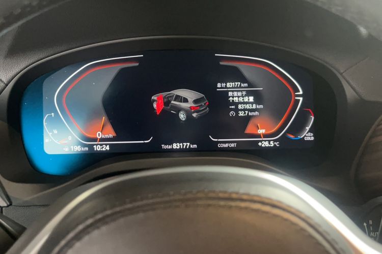 Used BMW X3 2023 xDrive30i Leading Model M Night Edition Package Instrument Cluster