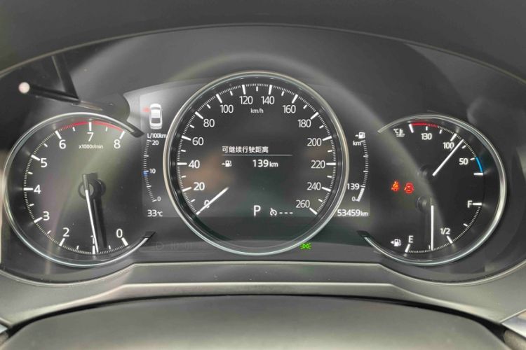 Used Mazda Atenza 2020 2.5L Sky Blue Prestige Edition Odometer Close Up