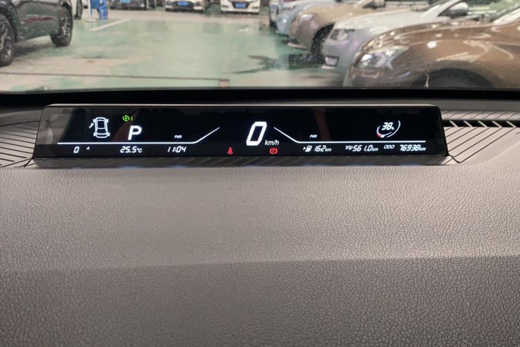 Used NETA V 2022 Long-Range Industry Custom Edition Odometer Close Up