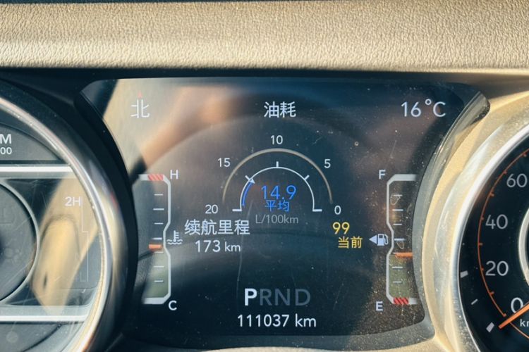 Used Jeep Wrangler 2019 2.0T Sahara Four-Door Version China VI Emission Standard
