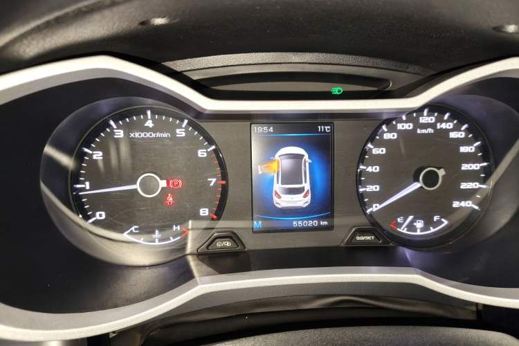 Used Geely Auto Emgrand GS 2019 1.4T Manual Ya Odometer Close Up