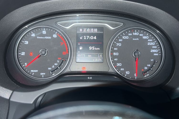 Used Audi A3 2016 Sportback 40 TFSI Style Edition Odometer Close Up