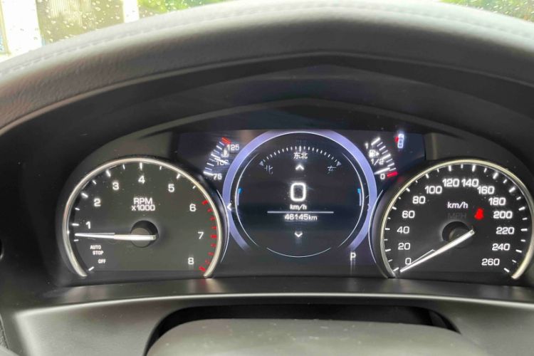 Used Cadillac CT6 2019 28T Fashion Edition Odometer Close Up