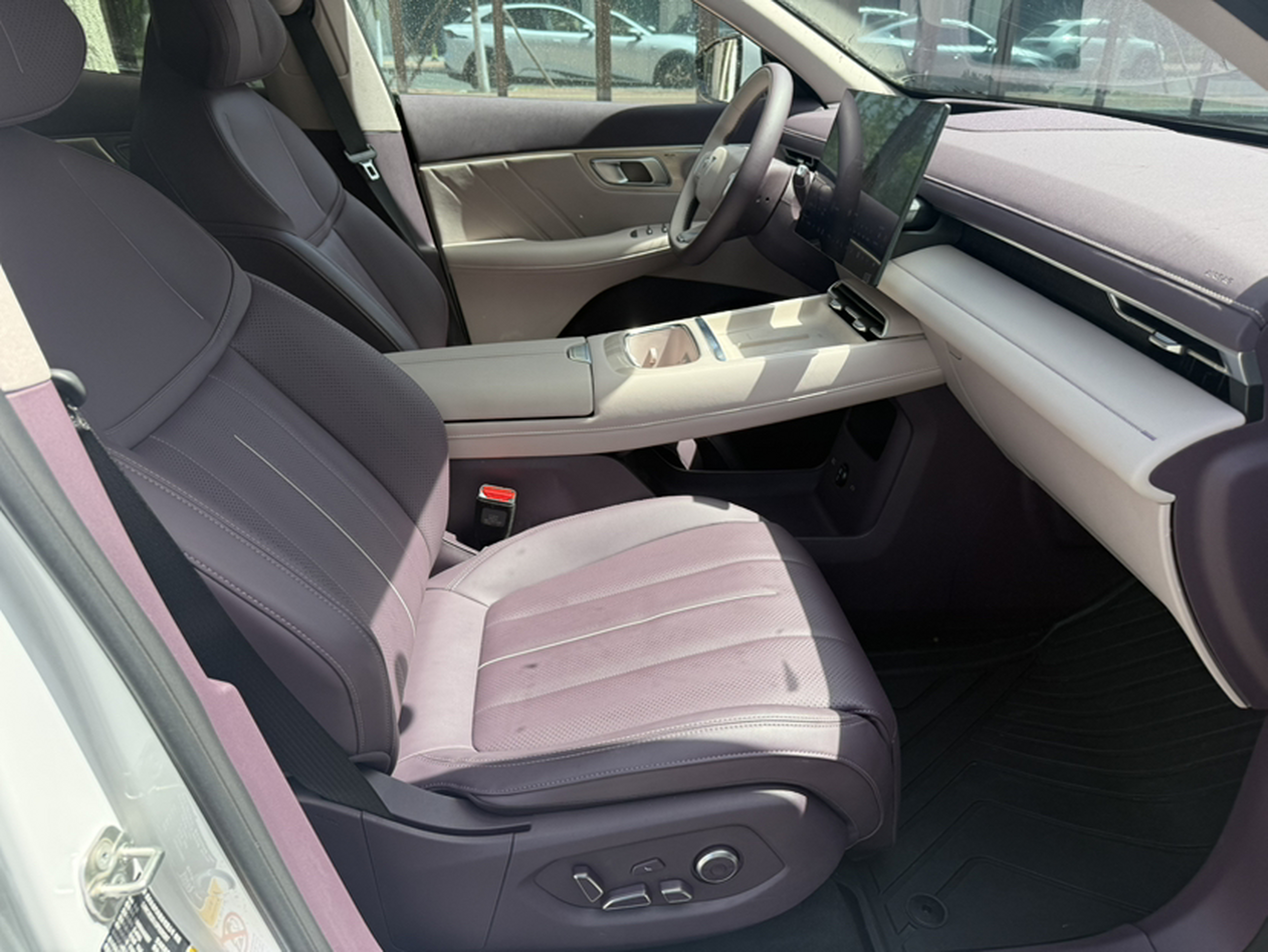 Avant de la voiture