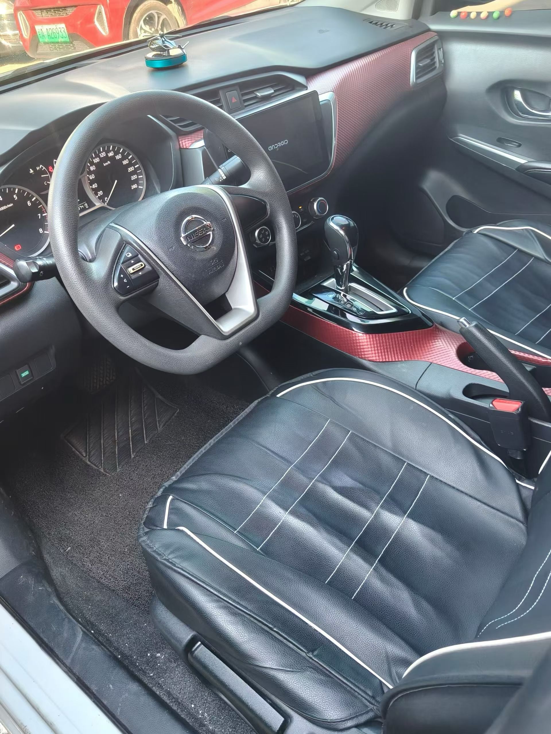 Avant de la voiture