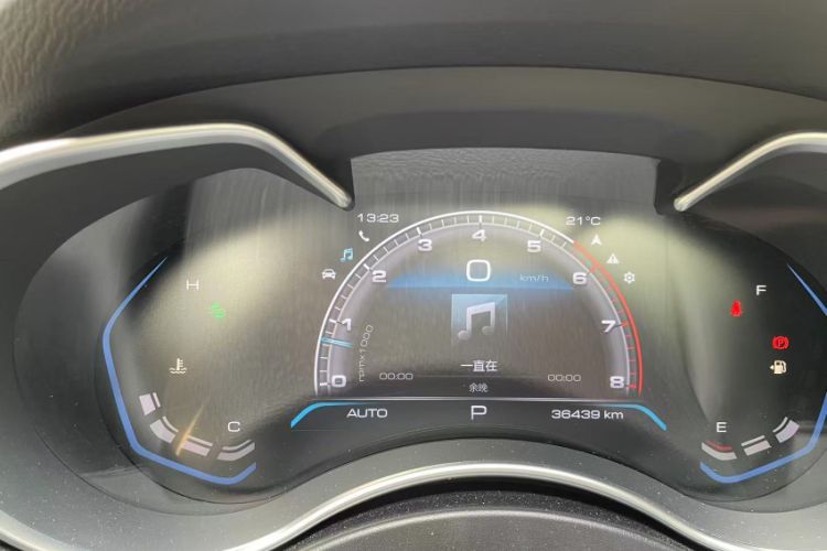 Used Haval H9 2020 2.0T Gasoline 4WD Premium Edition 5 Seats Odometer Close Up