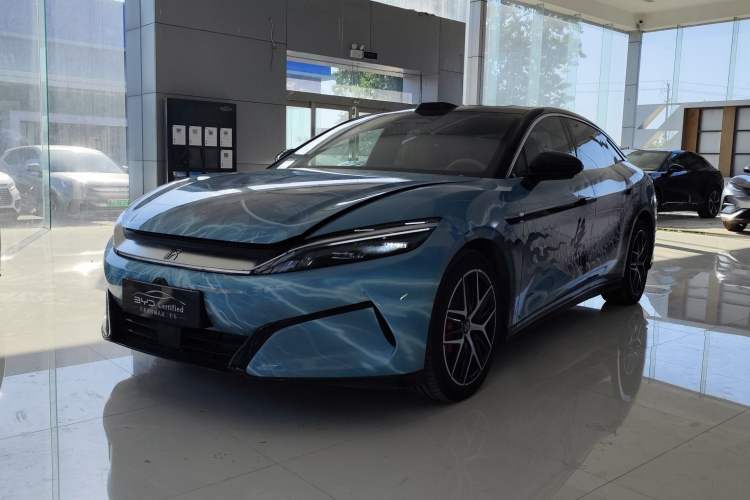 Used BYD Han L 2025 EV Four-Wheel Drive LiDAR Flagship Model