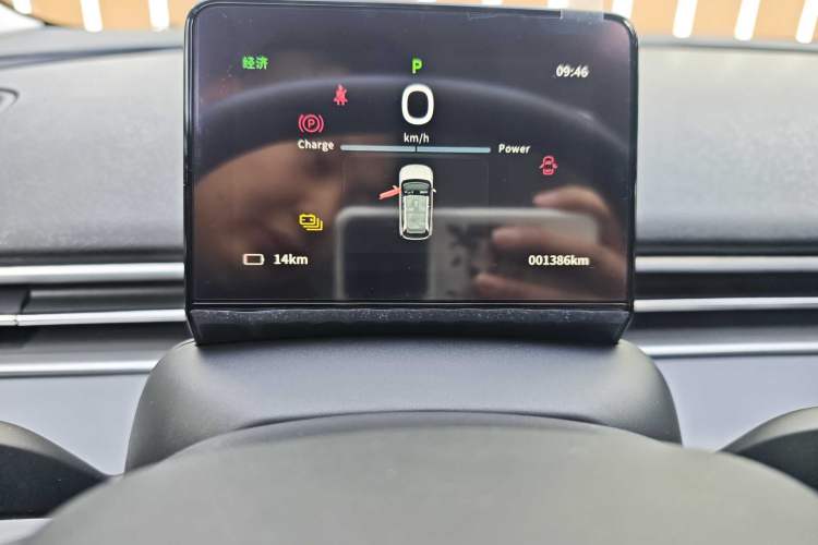 Used Dongfeng NAMMI 01 2026 Model Originality Edition 330Air Odometer Close Up