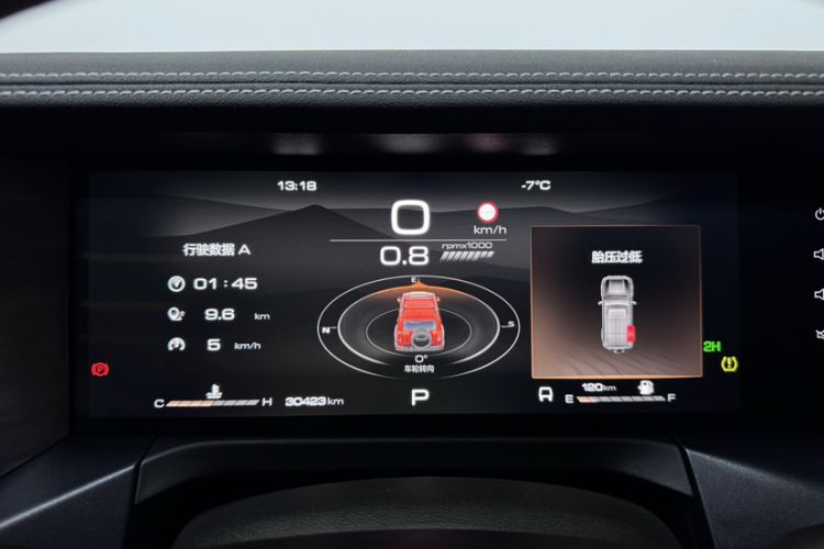 Used Tank 300 2023 Off-Road Edition 2.0T Conqueror Odometer Close Up