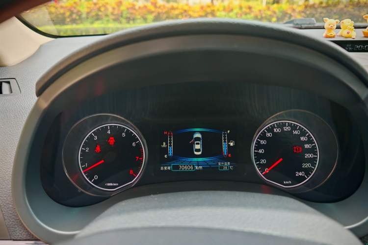 Used BYD Surui 2016 1.5L Manual Elite Edition Odometer Close Up