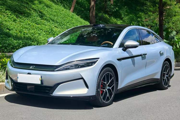 Used BYD Han L 2025 EV Four-Wheel Drive LiDAR Flagship Model