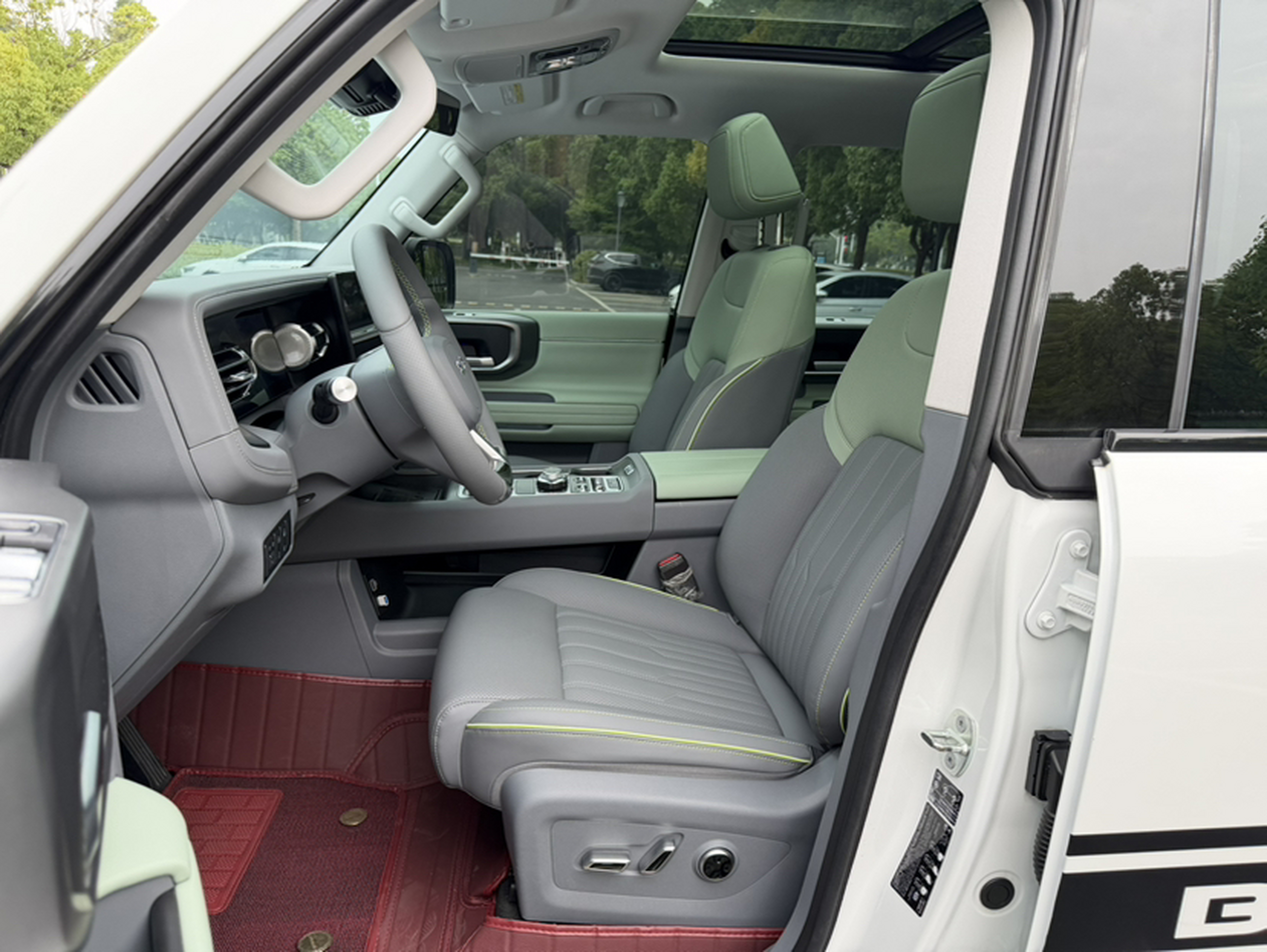 Avant de la voiture