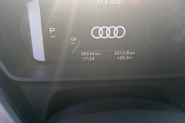 Used Audi Q5 e-tron 2023 40 e-tron Shining Edition Brocade Suit Odometer Close Up