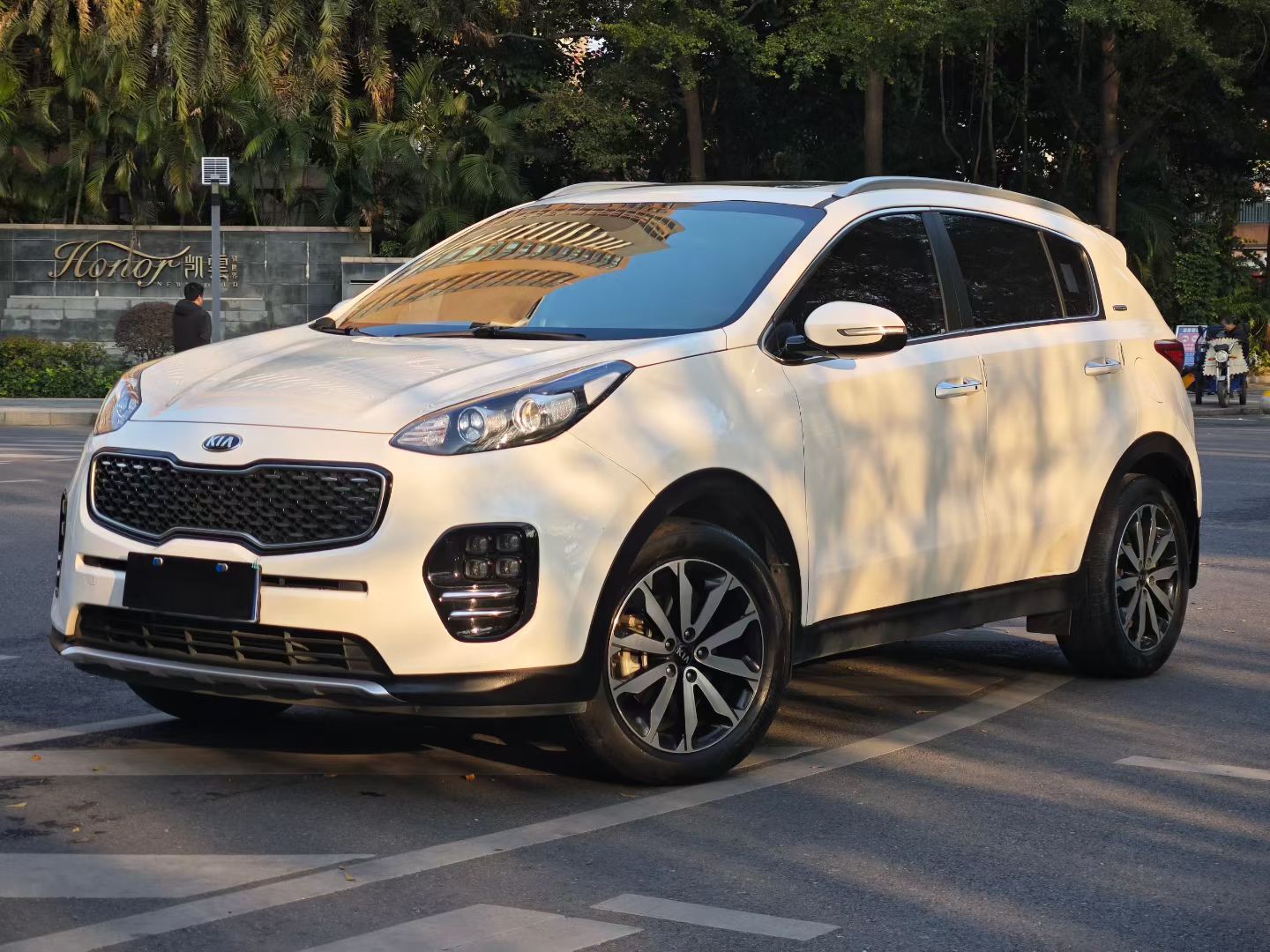 تحت مقدمة السيارة