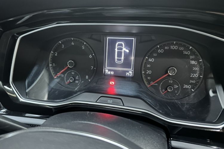 Used Volkswagen Sagitar 2020 280TSI DSG Comfort Version China VI Standard Odometer Close Up