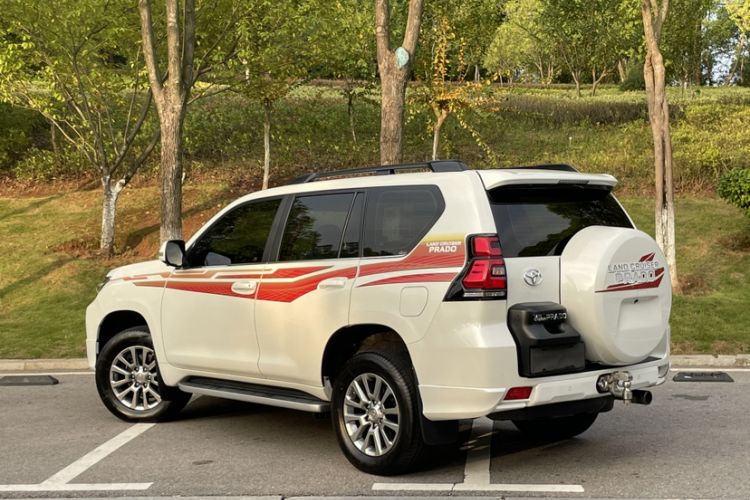 Used Toyota Prado 2019 3.5L Automatic TX-L Deluxe Edition with Rear-Mounted Spare Tire
