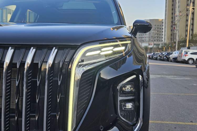 Used Hongqi HS7 PHEV 2024 2.0T PHEV Four-Wheel Drive Flagship Edition 6 Seats Left Front Headlight