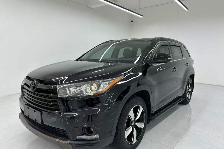 Used Toyota Highlander 2017 2.0T Four-Wheel Drive Black Edition Limited Model