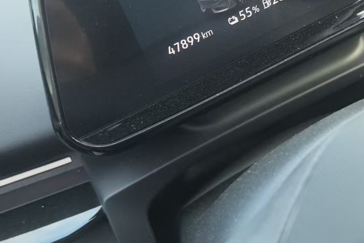 Used Volkswagen ID.UNYX 2024 Pro Long-Range Version Odometer Close Up