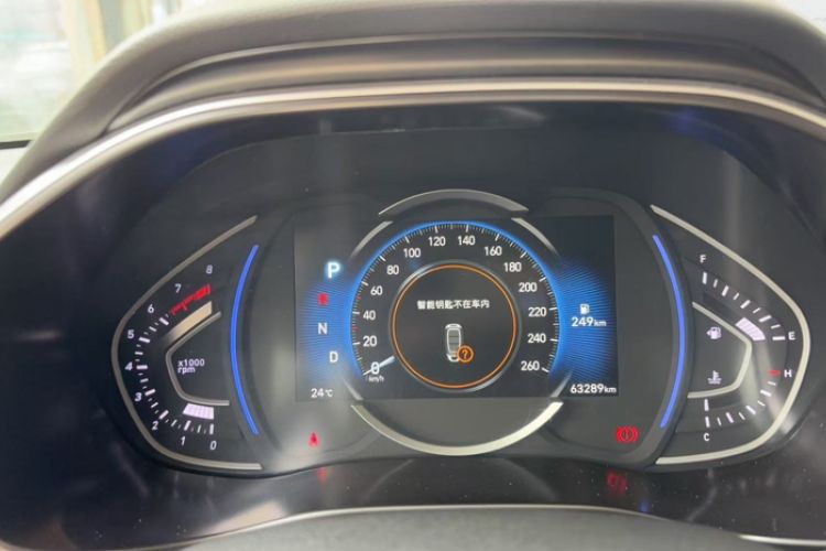 Used Hyundai Lafesta 2019 280TGDi Sport Edition China VI Odometer Close Up