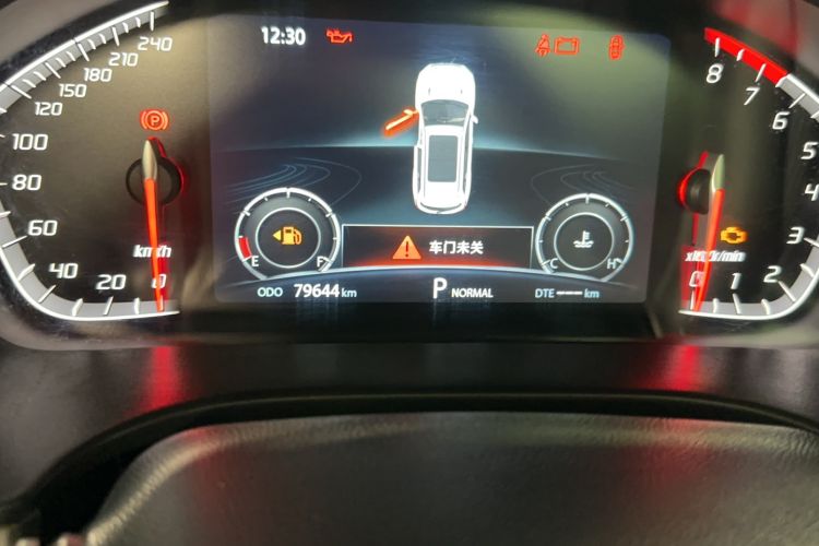 Used CHANGAN CS75 2020 280T DCT Luxury Version China VI Standard Odometer Close Up