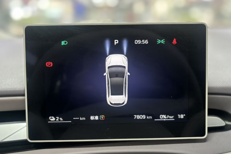 Used MG 4 EV 2026 Model 437 Composed Edition Odometer Close Up