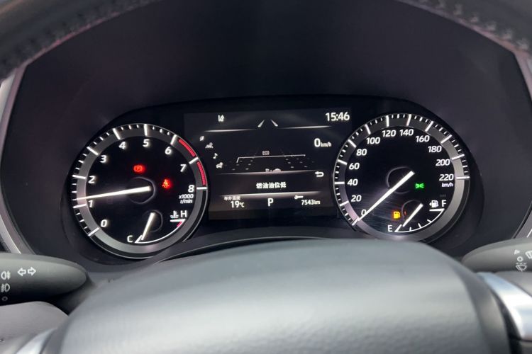 Used Toyota Highlander 2022 380T Four-Wheel Drive Prestige Edition 7-Seater Instrument Cluster