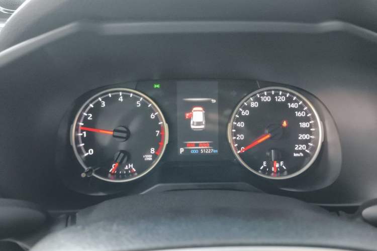 Used Toyota Wildlander 2022 2.0L CVT Two-Wheel Drive Luxury PLUS Edition Odometer Close Up