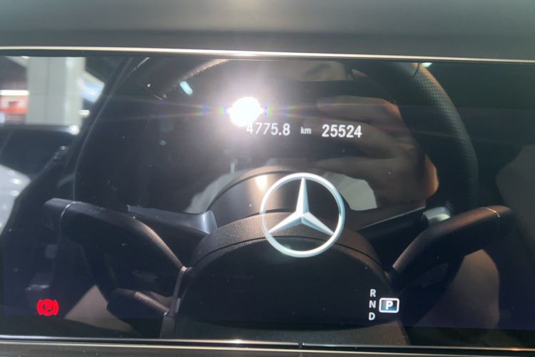 Used Mercedes-Benz E-Class 2023 E 300 L Sport Luxury Edition Odometer Close Up