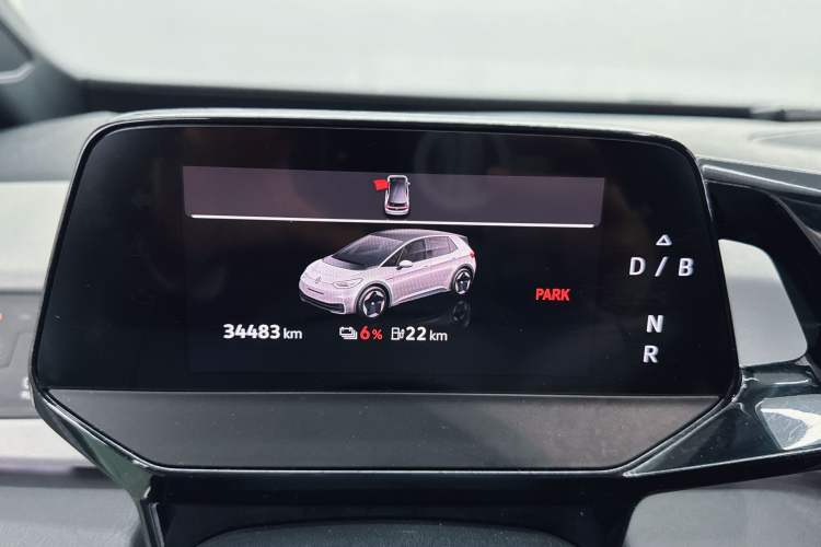 Used Volkswagen ID.3 2023 Pure Smart Edition Odometer Close Up