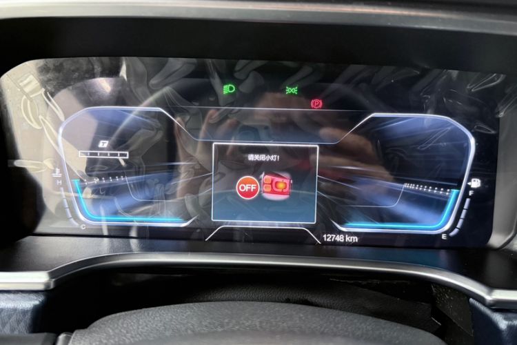 Used BAIC Off-Road BJ40 2024 2.0T Urban Hunter Honor Edition Odometer Close Up