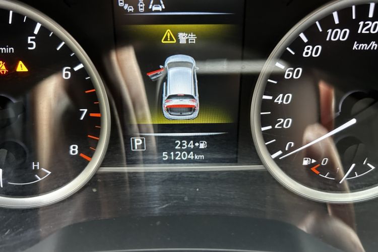 Used Nissan Tiida 2021 1.6L CVT Smart Drive Edition Odometer Close Up