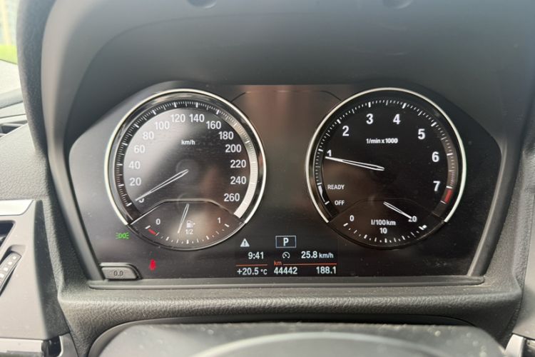 Used BMW 1 Series 2020 120i M Sport Package Odometer Close Up