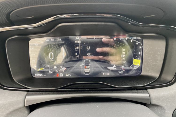 Used Lynk & Co 03 2022 1.5TD DCT JingPro Odometer Close Up