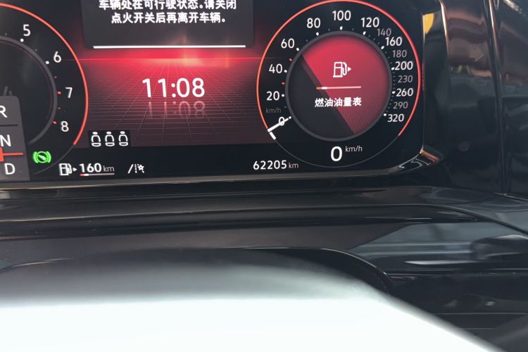 Used Volkswagen Golf 2023 280TSI DSG R-Line Lite Odometer Close Up