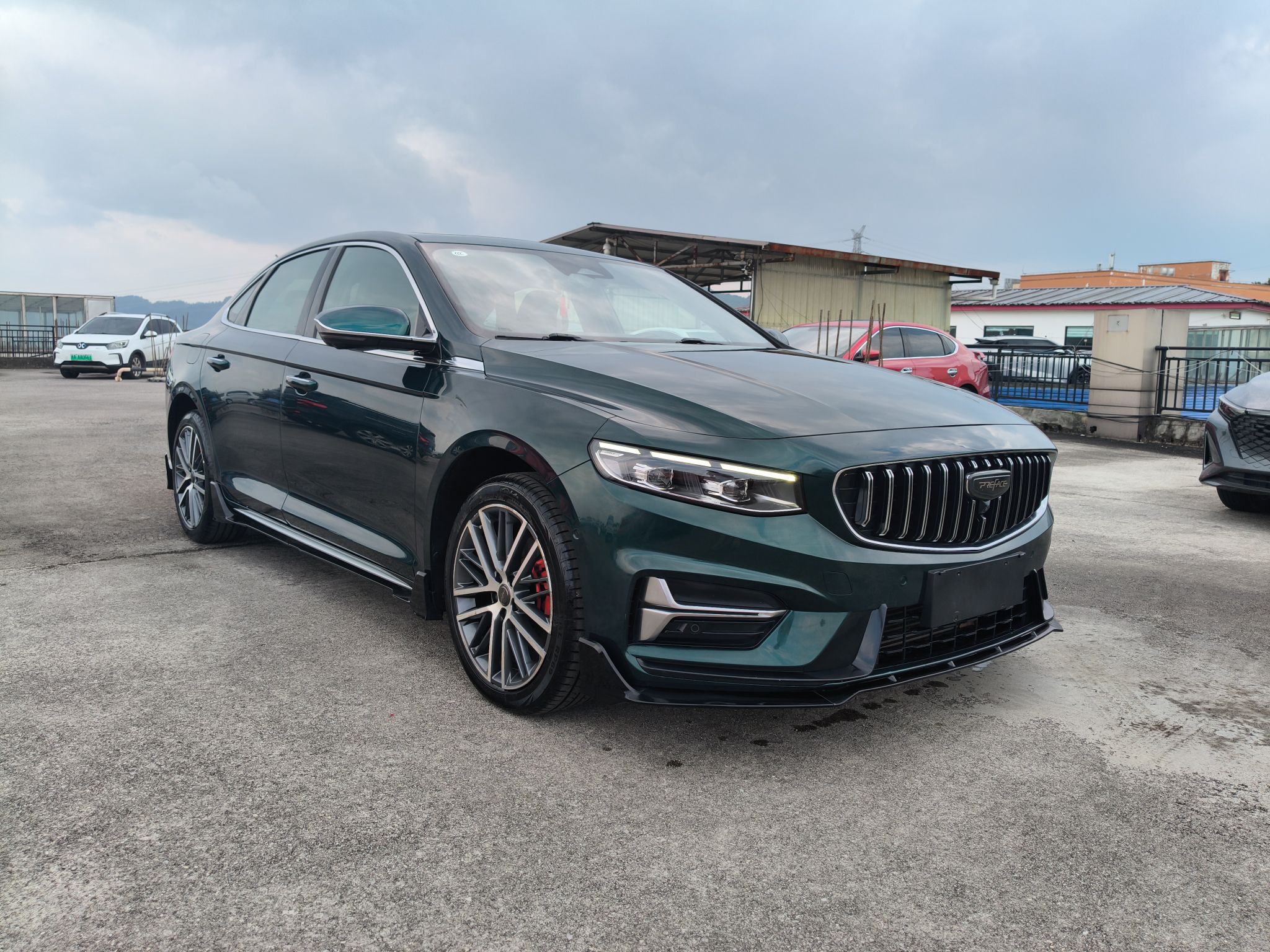 Geely Auto Preface 2023 2.0TD "Only This Verdant Green" Edition — снимка 8