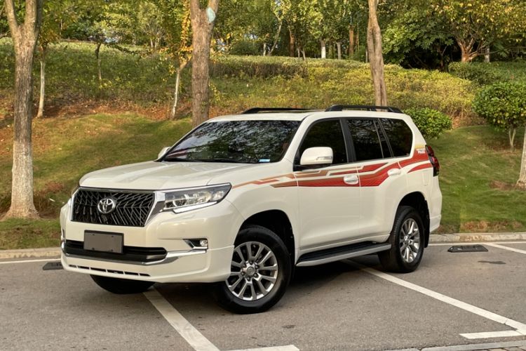 Used Toyota Prado 2019 3.5L Automatic TX-L Deluxe Edition with Rear-Mounted Spare Tire