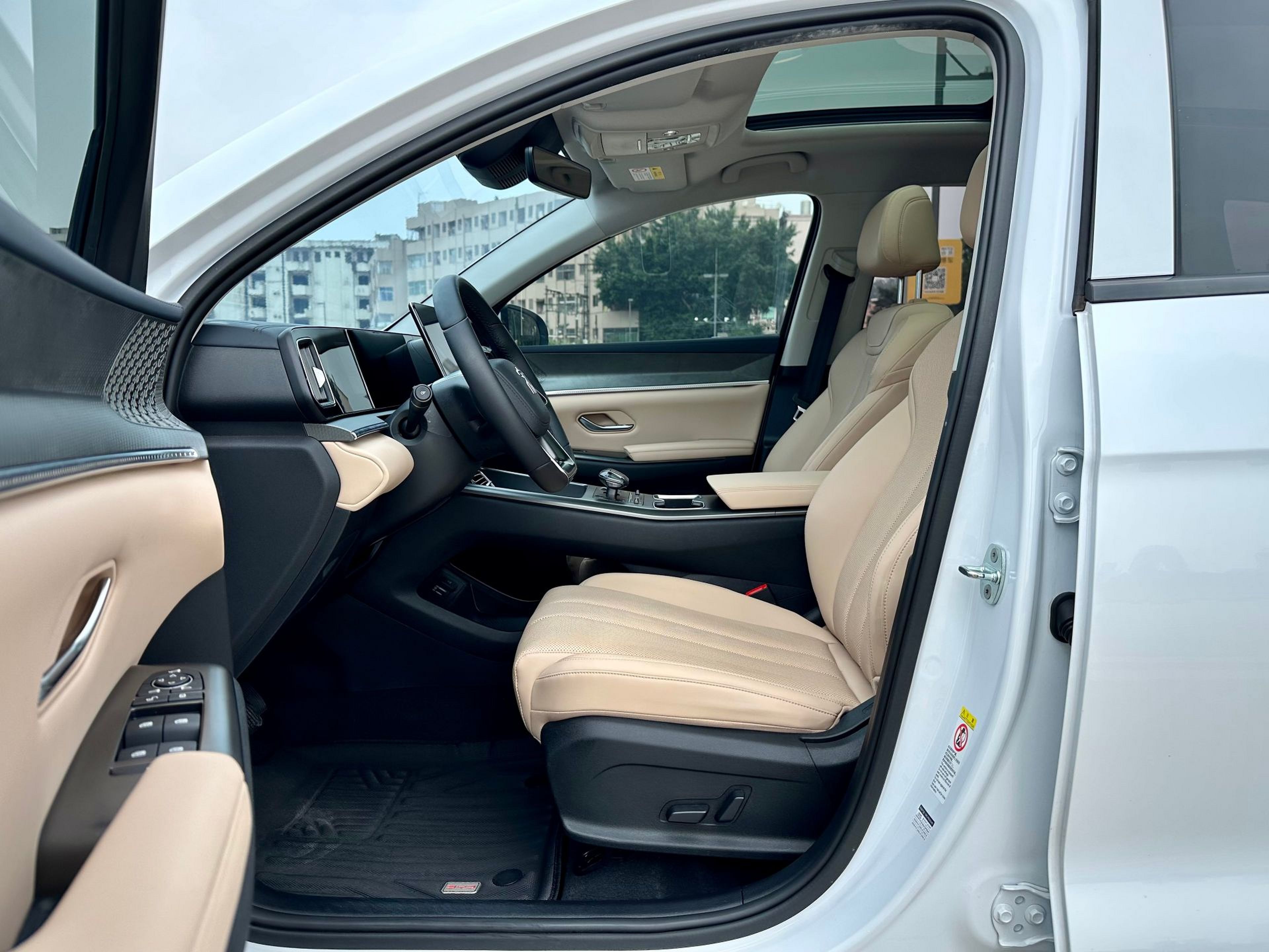 Avant de la voiture