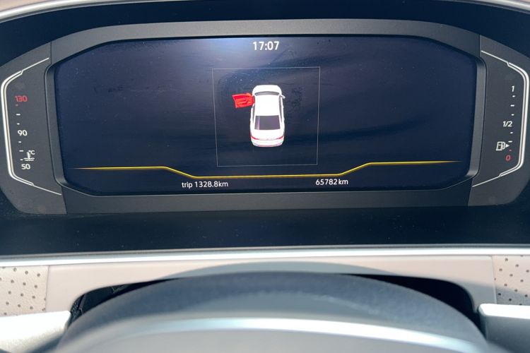 Used Volkswagen Lavida 2023 1.5L Automatic Starry Sky 5 Million Edition Odometer Close Up