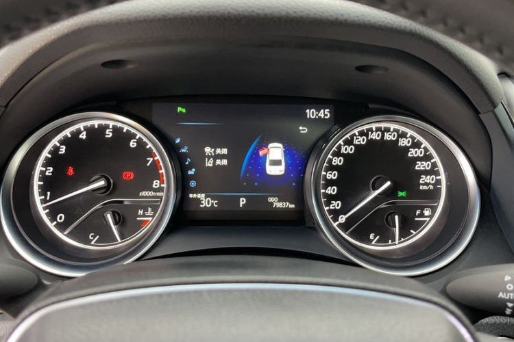 Used Toyota Camry 2019 2.5G Luxury Edition China VI Standard Odometer Close Up