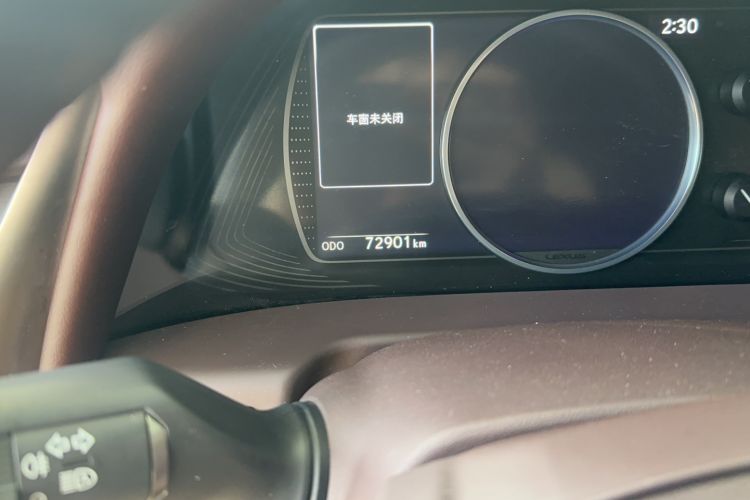 Used Lexus ES 2020 200 Excellence Edition Odometer Close Up