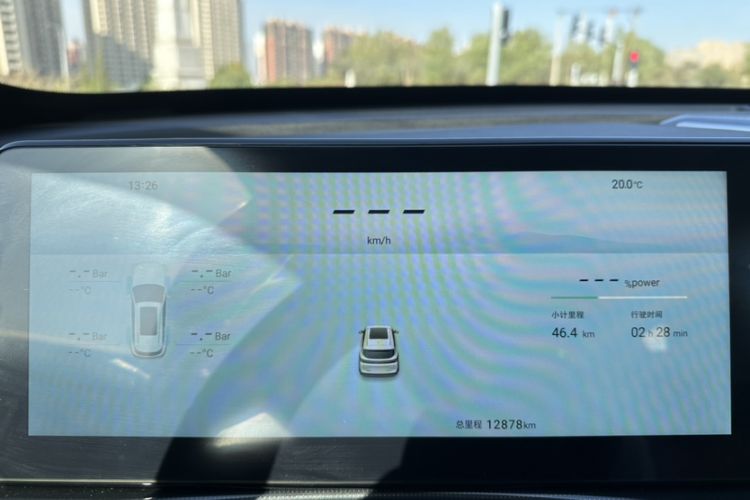 Used JETOUR Shanhai L7 2024 1.5T 120km ULTRA 7-Seater Odometer Close Up