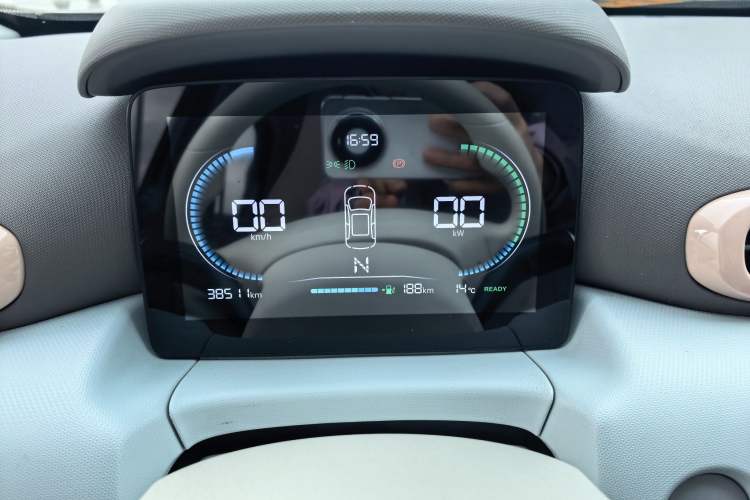 Used Leapmotor T03 2024 310 Comfort Edition Odometer Close Up