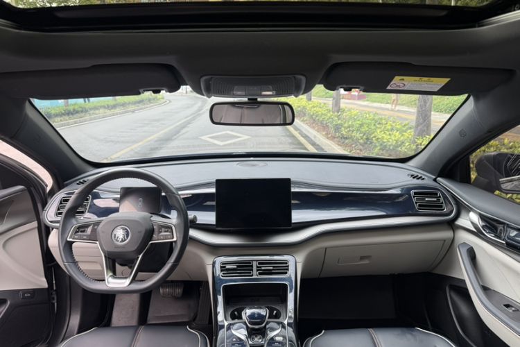 Used BYD Qin PLUS 2021 DM-i 55KM Flagship Model Roof